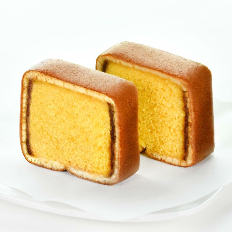 文明堂のカステラ巻 ＜プレーン味＞ 計2個 （商品番号：T203）