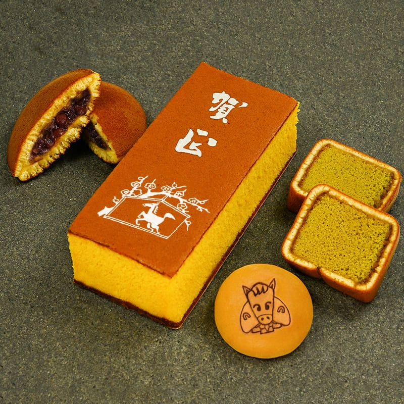 文明堂の縁起物詰め合わせ 中身イメージ（商品番号：T725）